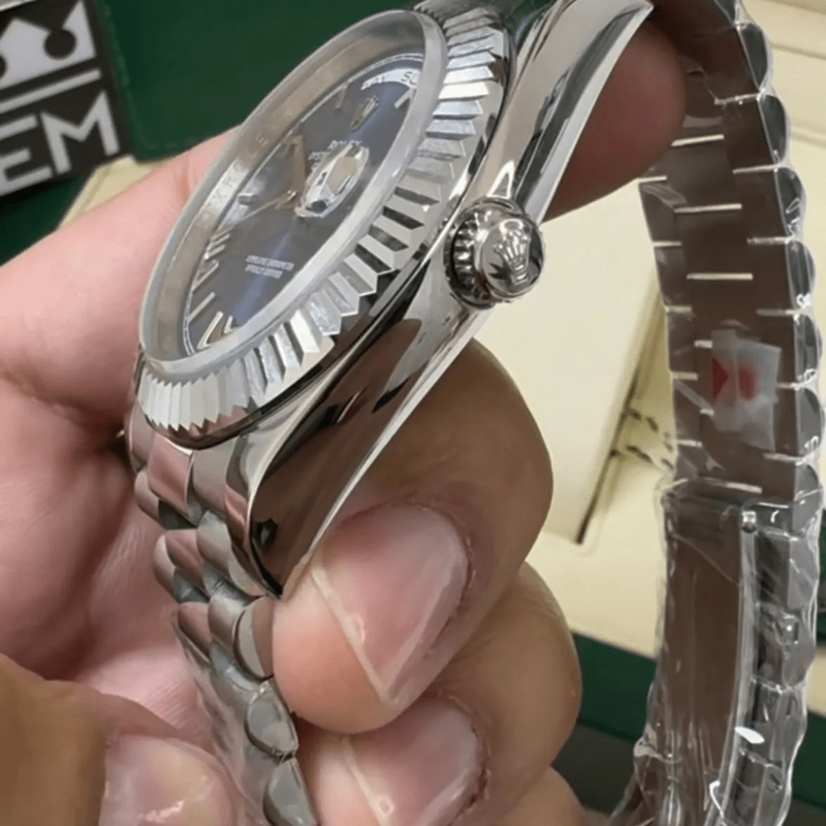 Rolex Day-Date 40 – Blue Dial
