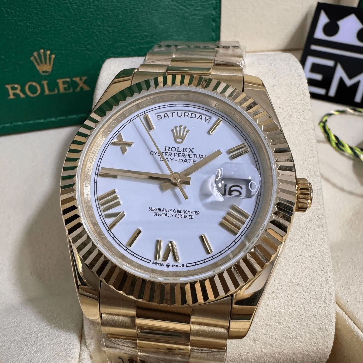 Rolex Day-Date 36 – White Dial