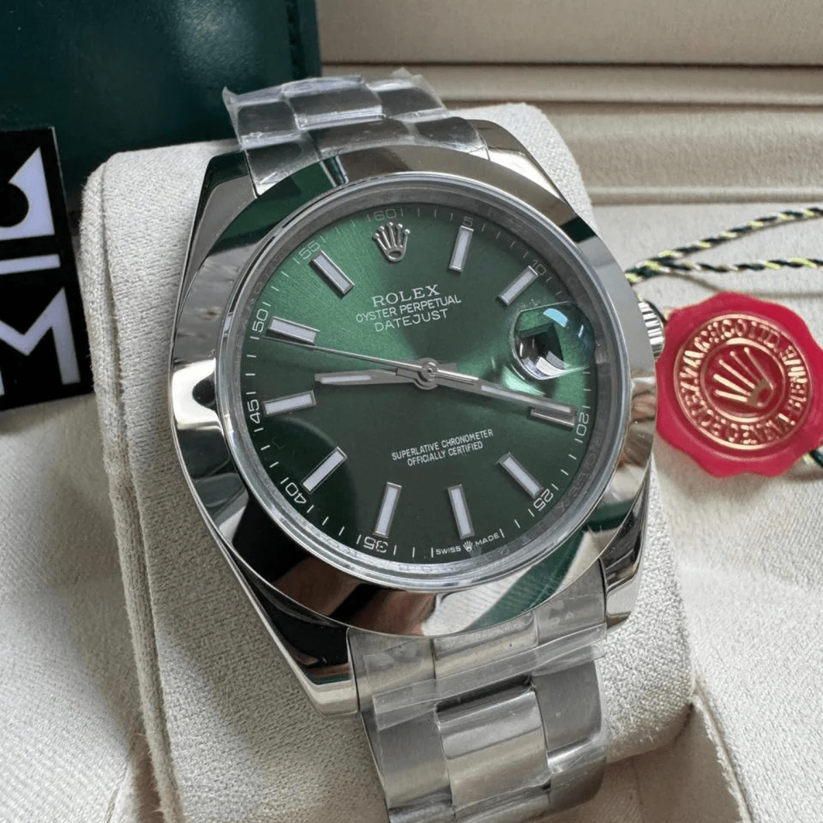 Rolex Datejust – Green Dial