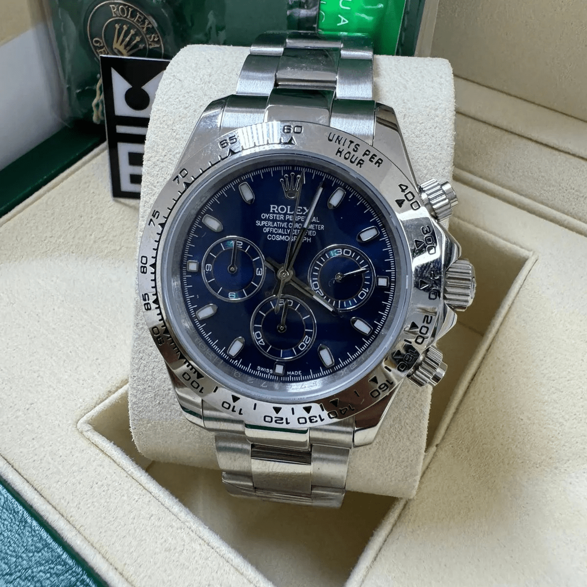 Rolex Daytona 126509 – Platin-Edition – Blue Dial