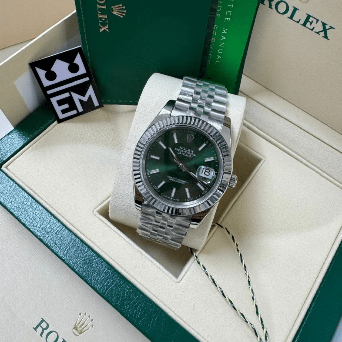 Rolex Datejust 41 – Green Dial