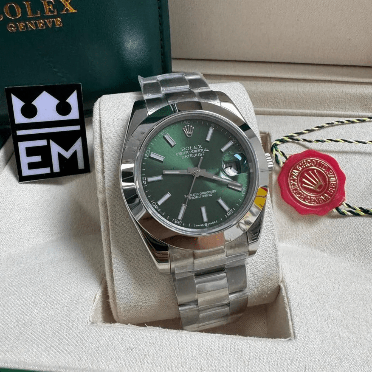 Rolex Datejust – Green Dial