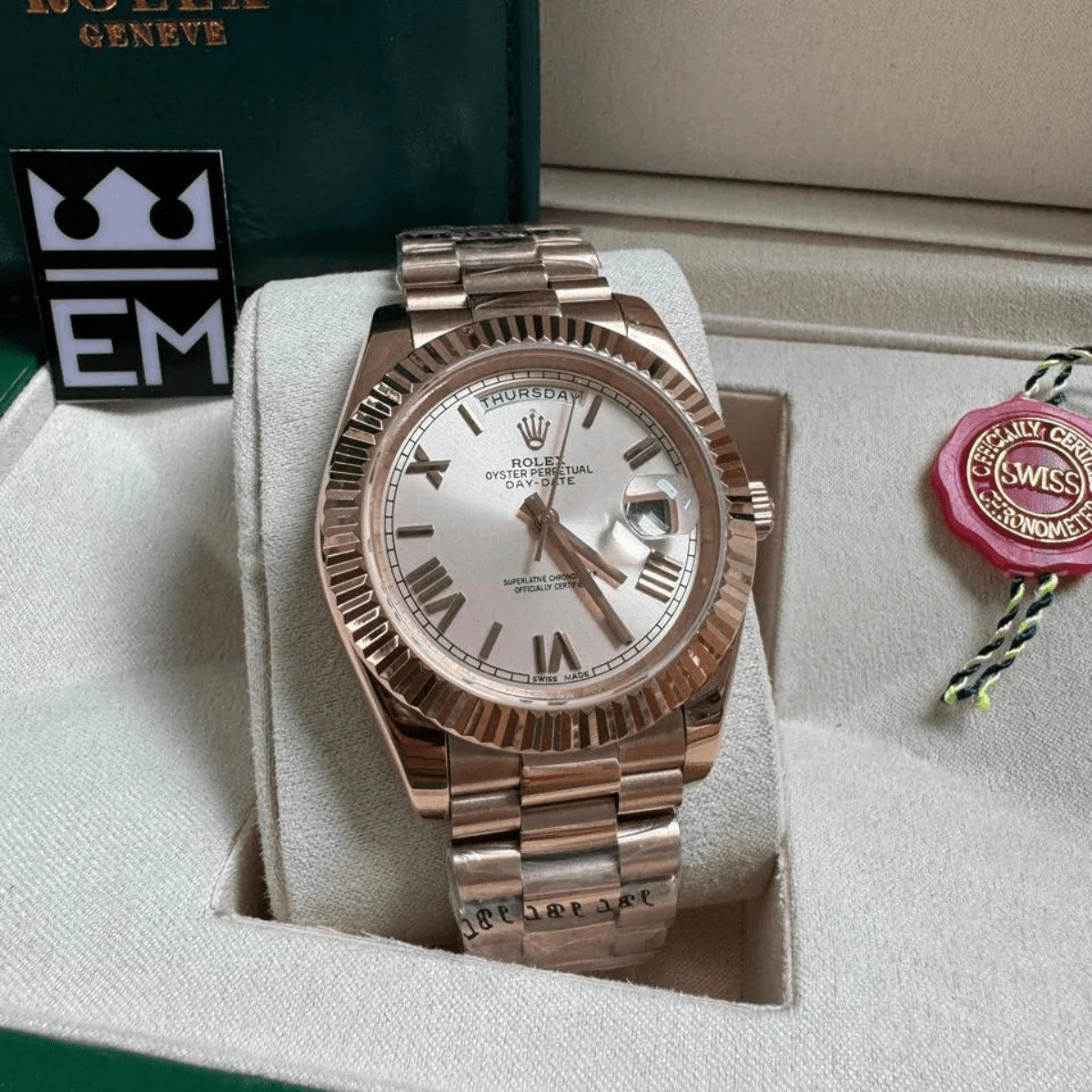 Rolex Day-Date 40 – Champagne Dial