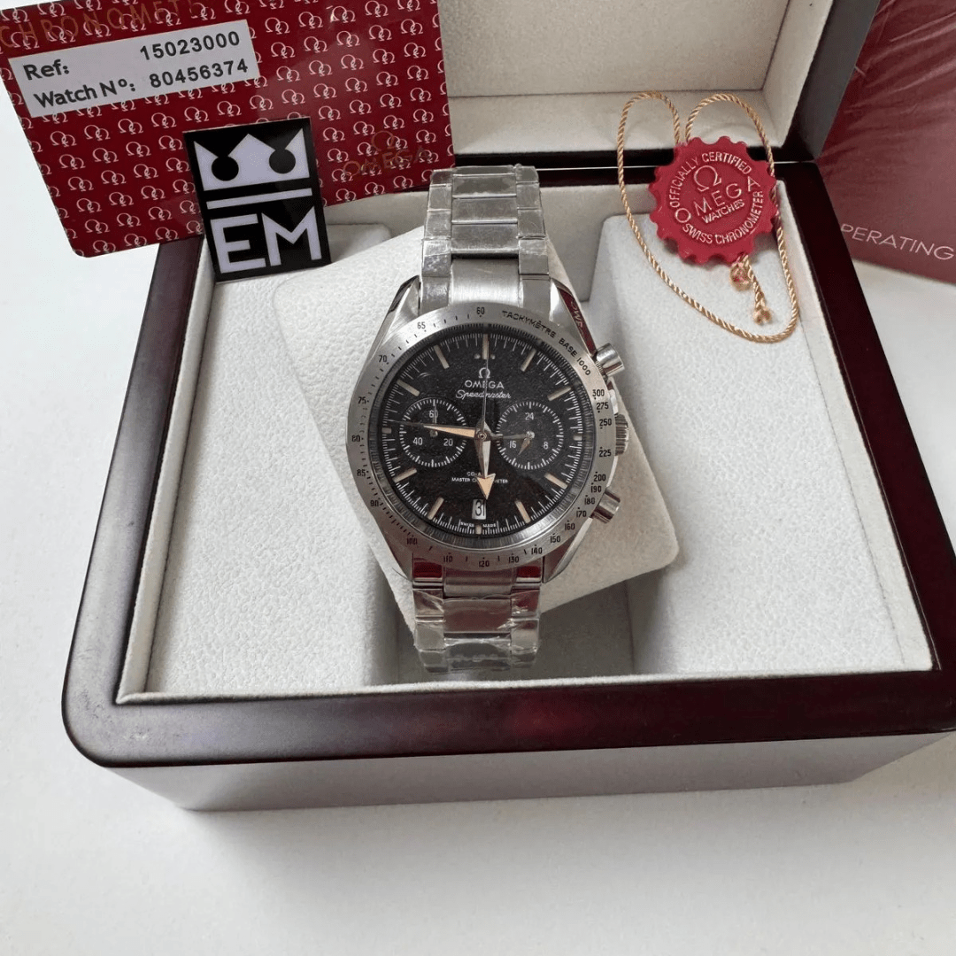 Omega Speedmaster Dark Vintage Steel