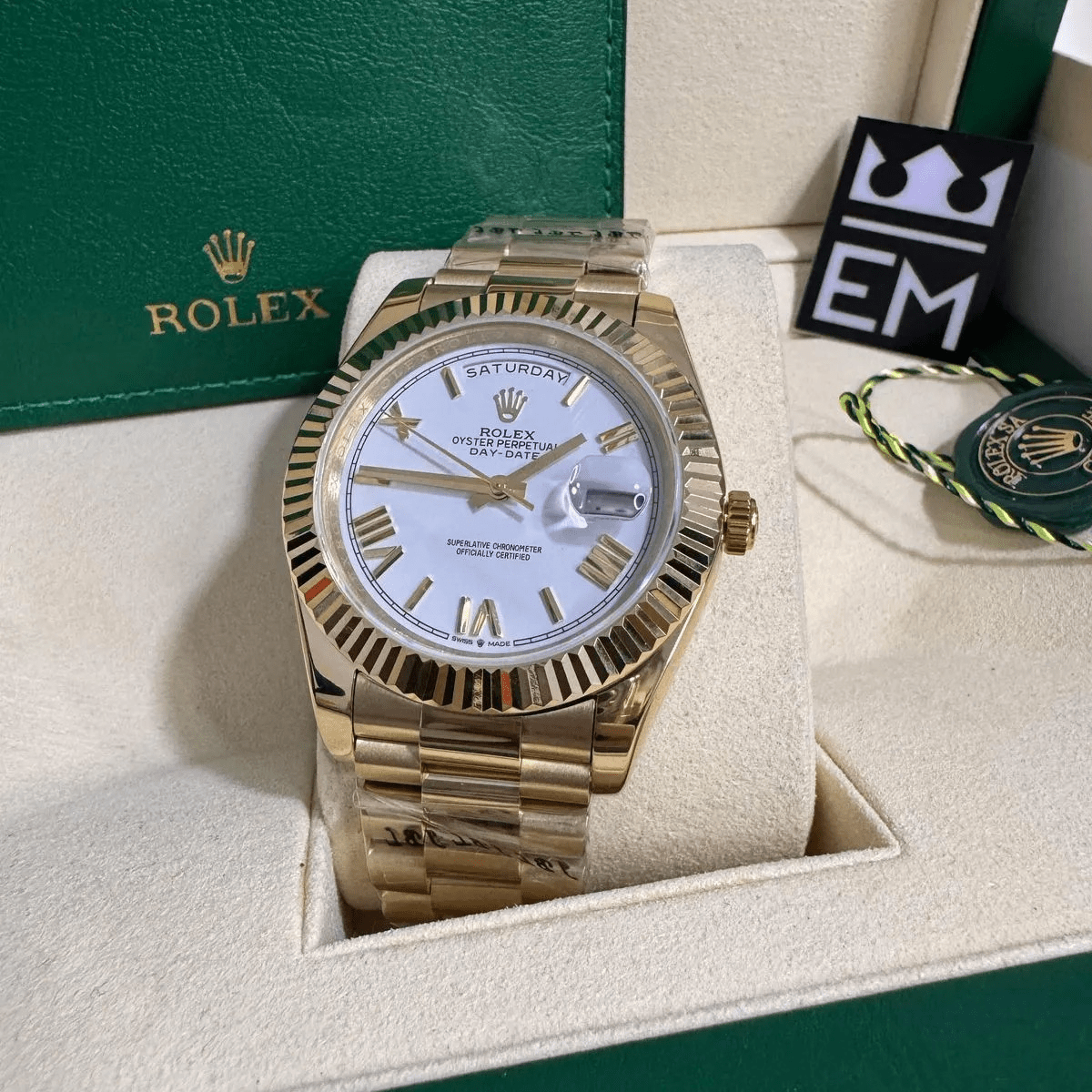 Rolex Day-Date 36 – White Dial