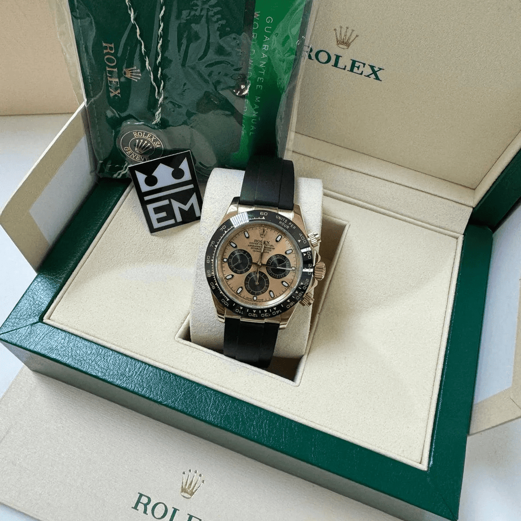 Rolex Daytona – Champagne Dial – Oysterflex Strap