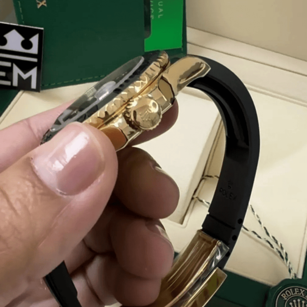 Rolex Yacht-Master 42 – Black Gold – Oysterflex
