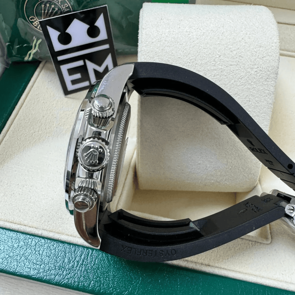 Rolex Daytona 40 – Black Dial – Oysterflex