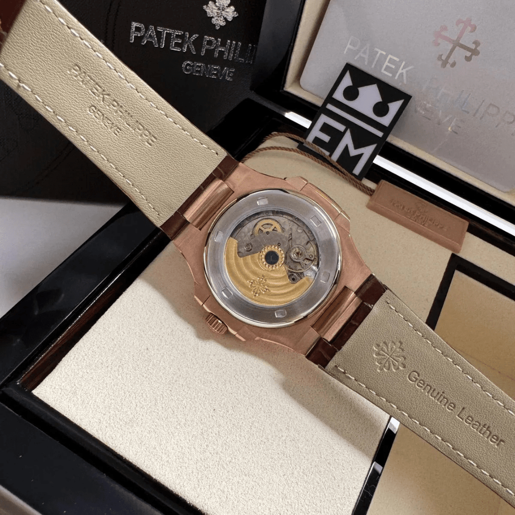 Patek Philippe Nautilus Rose Gold Brown Automatic