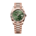 Rolex Day-Date 40 – Green Dial with Roman Numerals B