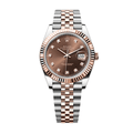 Rolex Datejust 41 – Brown Dial with Diamanten